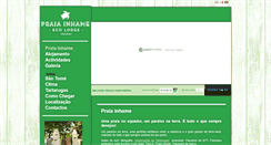 Desktop Screenshot of hotelpraiainhame.com