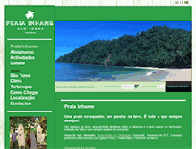 Tablet Screenshot of hotelpraiainhame.com